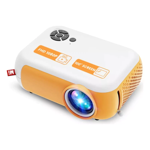 Proyector Mini Portátil Led 2000 Lúmens 1080p Full Hd Hdmi