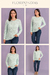 Sweter tejido verde menta en internet