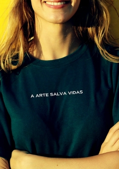 Camiseta Azamuni - A Arte Salva 