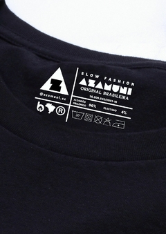 Camiseta Comfort Rosa Glitch - Azamuni - Art Fun & Tek