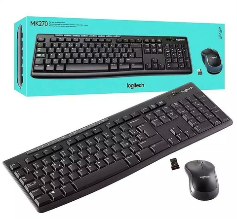 Set teclado + mouse inalámbrico Logitech