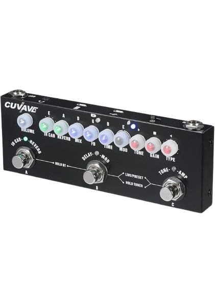 Pedaleira Multi Efeitos Cuvave - comprar online