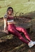 Legging fitness sotille - vinho do porto