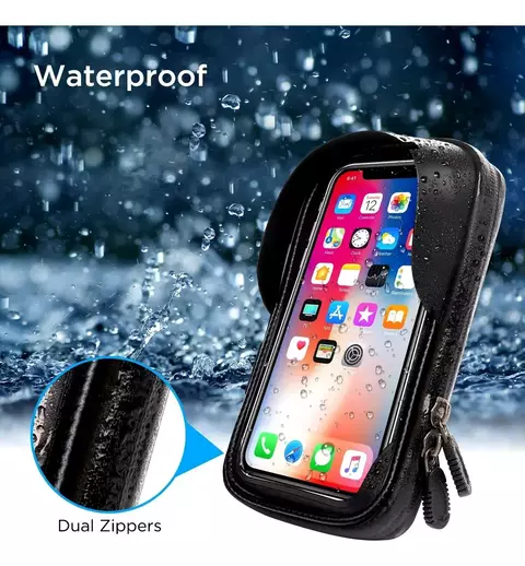 Soporte 360 Funda Celular Impermeable Y Anti Fog Bici Moto