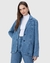 BLAZER FEMININO ALONGADO EM JEANS MALWEE - Dan Modas