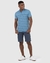 CAMISA POLO MALWEE BÁSICA MASCULINA LISTRADA EM ALGODÃO