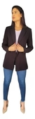 BLAZER EM POLIESTER - A&DD MODA FEMININA