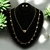Conjunto Folheado Brinco + Colar Duplo