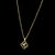 Conjunto Folheado Brinco + Colar - Trevo - comprar online