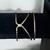 Bracelete Folheado Armação Fina com Textura na internet