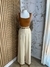 Calça Pantalona Em Alfaiataria