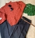 Cropped Tricô Trança - comprar online