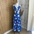 Vestido Estampado Longo