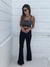 Calça Flare Cotton Preta