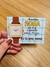 Card com tablete de chocolate Cacau Show 5grs