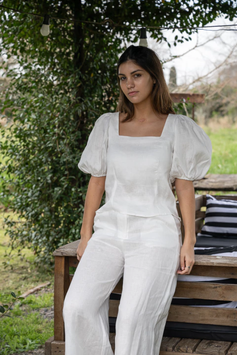 Blusa Paz Blanco - comprar online