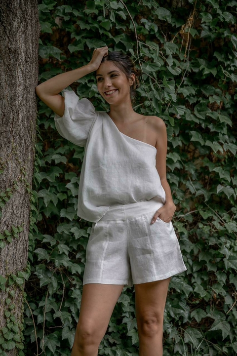 Short Uma Blanco - comprar online