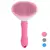 Auto-limpeza Pet Hair Remover Comb, Cat Slicker Brush, Grooming Acessórios, Dog - comprar online
