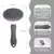Auto-limpeza Pet Hair Remover Comb, Cat Slicker Brush, Grooming Acessórios, Dog - PetArte