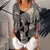 Camiseta feminina dos desenhos animados gato impressão verão manga curta com d - loja online