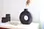 Florero Jarrón Moderno Nórdico Texturizado Dona Grande 18cm - Tecnolek