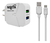 Cargador Rápido Nisuta 2 Puertos Usb 2.4a + Cable Micro Usb NSFU524UM - comprar online