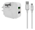Cargador Rápido Nisuta 2 Puertos Usb 2.4a + Cable Micro Usb NSFU524UM - comprar online