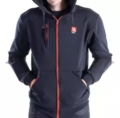 Buzo QOBU | Black Hoodie
