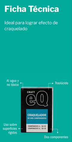 Craquelador 2 componentes - comprar online