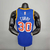 Camiseta regata azul do Golden State Warriors com o nome CURRY e o número 30.