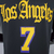 Camiseta regata preta dos Los Angeles Lakers com o número 7 em destaque, modelo masculino da Nike.