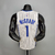 Camiseta regata Orlando Magic branca com o nome McGrady e número 1, vista traseira.