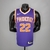 Camiseta regata roxa do Phoenix Suns, com o número 22, fabricada pela Nike, exibida em um manequim.