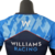 Camisa masculina da Williams Racing, modelo 23/24, em azul, com detalhes modernos e logo da equipe.