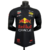 Camisa masculina da Red Bull, modelo 23/24 da Fórmula 1, em cor azul com logotipos da equipe e patrocinadores.