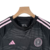 Camisa do Kit Infantil Inter Miami III da Adidas, preta com detalhes em rosa, exibindo o logo do clube e as listras características.