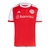 Camisa vermelha e branca do Internacional, modelo torcedor da Adidas, para homens, temporada 24/25.