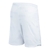 Shorts brancos masculinos da Nike, modelo Tottenham 23/24, mostrando a parte de trás do produto.