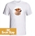 Camiseta de algodão Meme dog Corgi