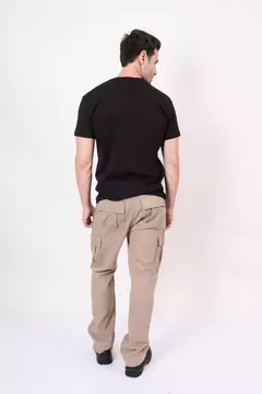 Pantalón cargo de gabardina Azul Marino SNIPE - Indumet