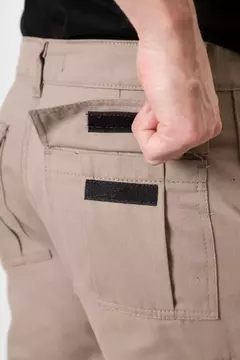 Pantalón cargo de gabardina Azul Marino SNIPE en internet