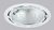 Artefacto de embutir redondo fijo TAURUS Rx7S 150W BLANCO