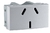 MODULO TOMA+T 10A BIP BLANCO RODA