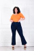 Oxford Azul Plus Size
