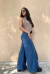 Maxi Palazzo Azul con ruedo en internet