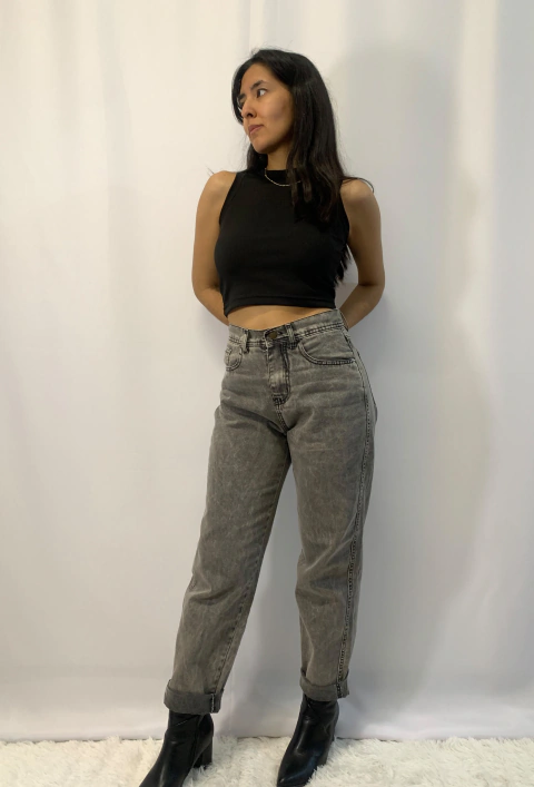 Mom Rebel Grey Woman
