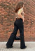 Wide Leg Noir - Natanaela Jeans