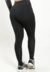 Calça Legging Preta Com Detalhe Em Tule E Tela | REF: LX129 - comprar online