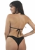 Biquini Top Alcinha Busto Calcinha Levanta Bumbum Liso Preto Detalhe | REF: BK101 - La Bela Shop