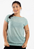 Blusa Manga Curta Verde Fitness Tela | REF: BLMC1